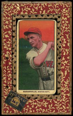 Picture, Helmar Brewing, T206-Helmar Card # 365, Rabbit MARANVILLE, Swing follow through close up, Boston Braves